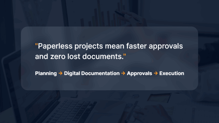 Paperless Project Name Construction Industry Goes Fully Paperless Today