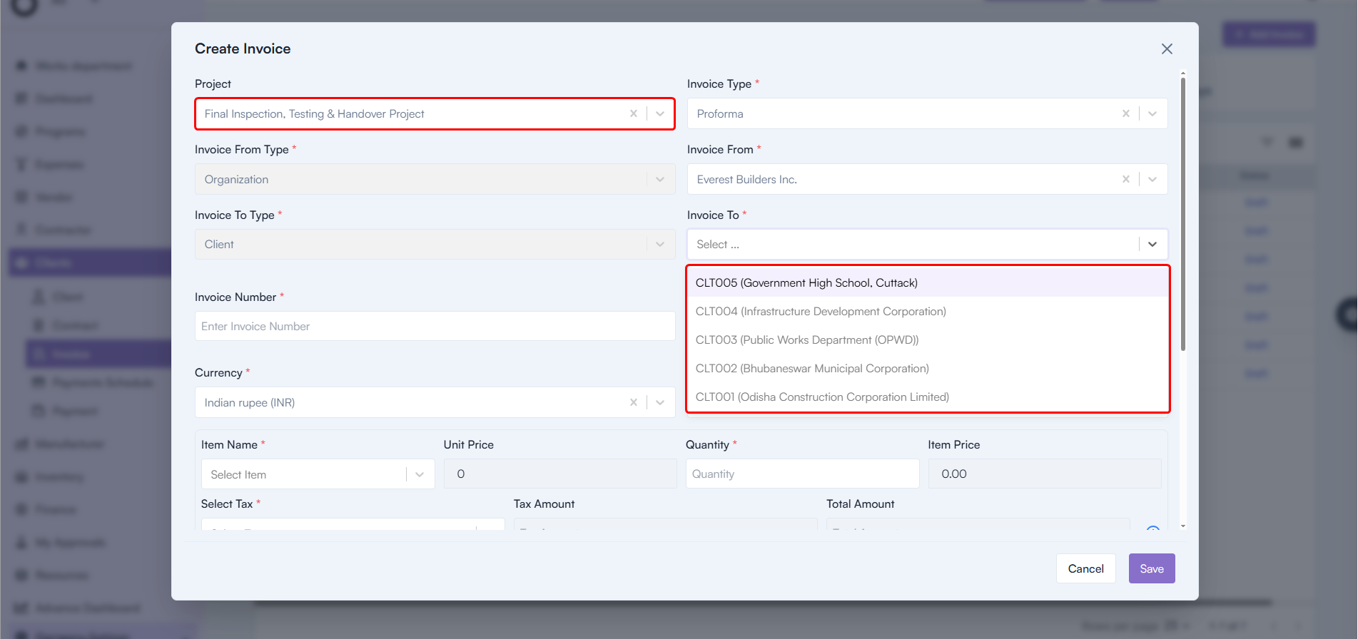 Client Module Enhancements