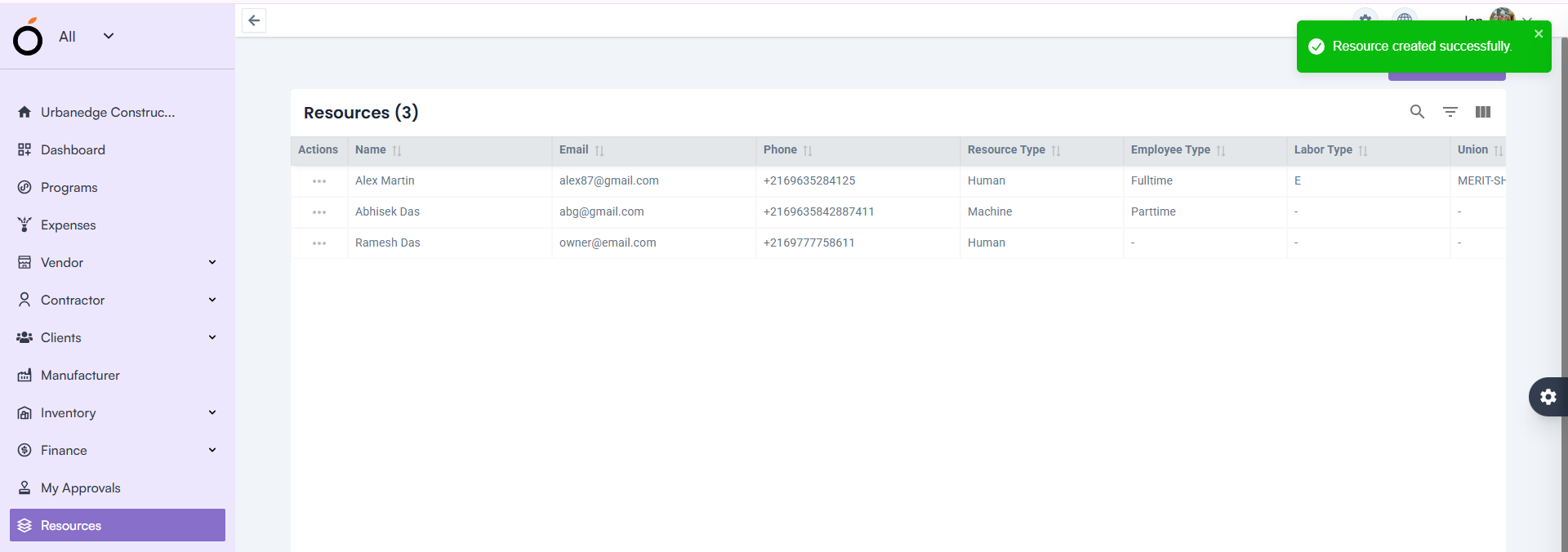 Resource Creation — Proper Validation Alerts